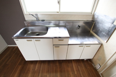 ガスコンロ設置可