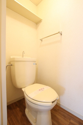 収納付きトイレ