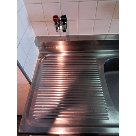 エレガンス綾瀬６のキッチン|コンロ設置場所