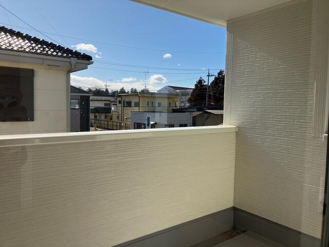 リーブルガーデン野木町若林第２　新築一戸建てのバルコニー