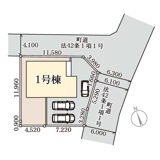 リーブルガーデン野木町若林第２　新築一戸建ての区画図