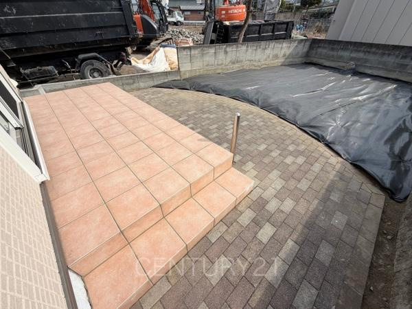 高崎市吉井町下長根平家中古一戸建ての庭