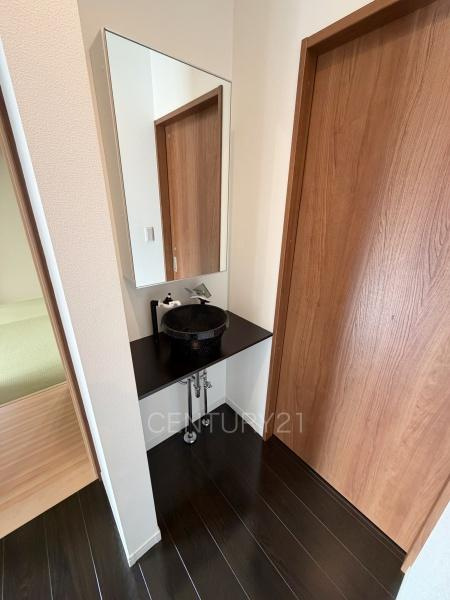 高崎市吉井町吉井中古一戸建ての独立洗面台