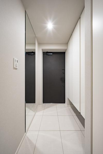 パークホームズ駒沢ザレジデンスの玄関