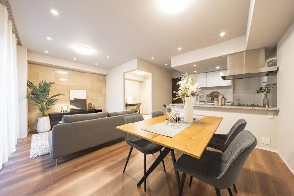 【居間・リビング】 | パークホームズ駒沢ザレジデンス