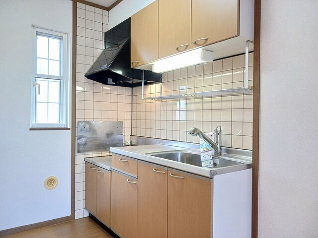 グランディールⅣのキッチン|お料理しやすいキッチンです