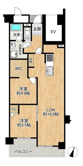 【間取り】 | コスモ舞子坂