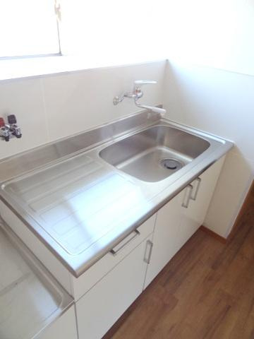 はっぴーこーぽのキッチン|★ガスコンロ設置可能★