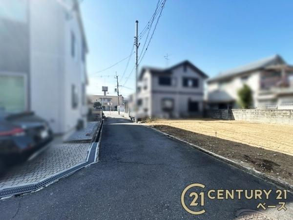 磯城郡田原本町宮森 ／新築一戸建の前面道路含む現地写真|■現地撮影写真■
