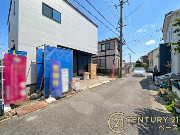 香芝市北今市２丁目 ／新築一戸建の前面道路含む現地写真|■現地撮影写真■お気軽にお問い合わせください。
