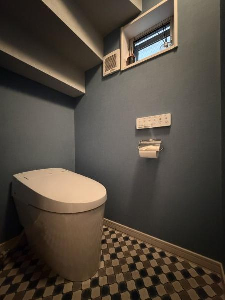 横浜市青葉区美しが丘４丁目の中古一戸建のトイレ|2024年にリフォームしたホワイトカラーの多機能トイレ！