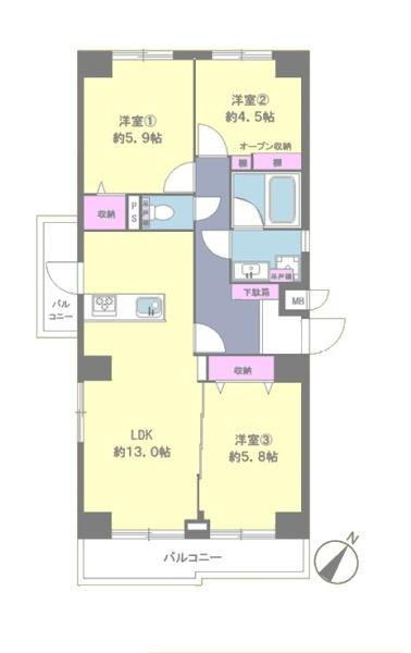 サンマンション青葉台ガーデン