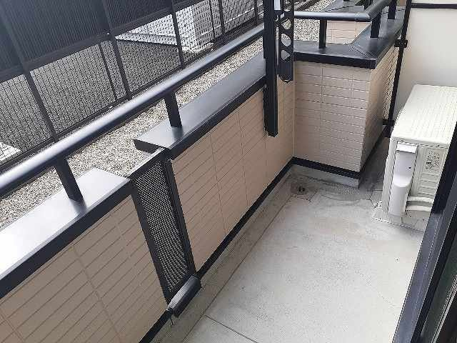 リバ－ス露橋のバルコニー