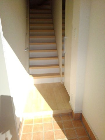 サン　フォーリストの玄関