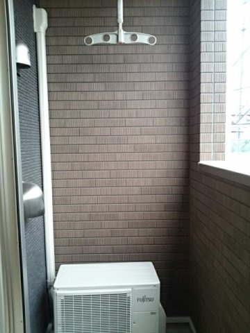 アル・ソーレⅡのバルコニー