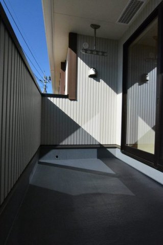 アウローラⅤのバルコニー