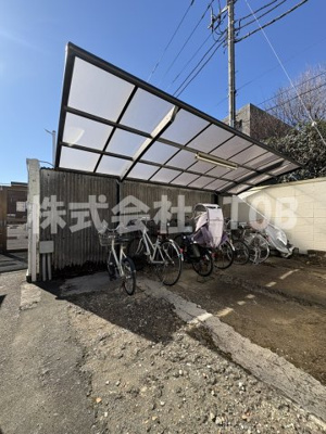 【その他共用部分】 | テラス浜田山ガーデニア | ゴミ捨て場・駐輪スペース②