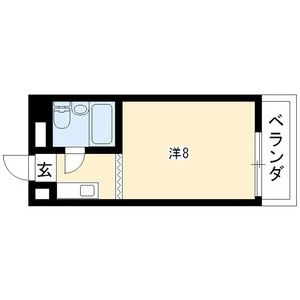【間取り】 | ビラ三秀植田