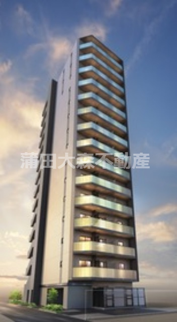 クレイシアIDZ(アイズ)蒲田の外観パース