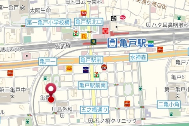 メゾンブランシュの地図|★案内図★