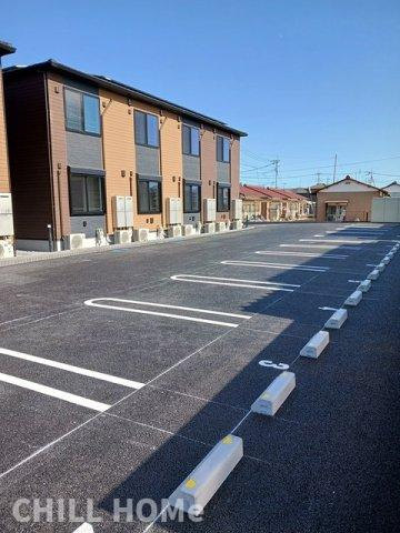 ルーツショアⅡの駐車場|当社、チルホームのHPもご覧ください(^^)/物件情報多数♪