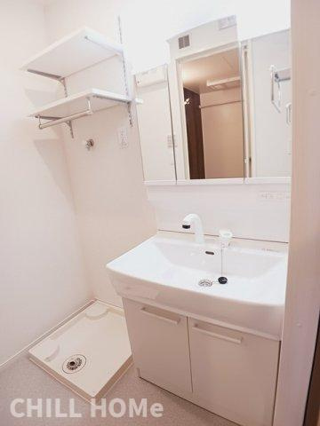 ルーツショアⅡの洗面所|当社、チルホームのHPもご覧ください(^^)/物件情報多数♪