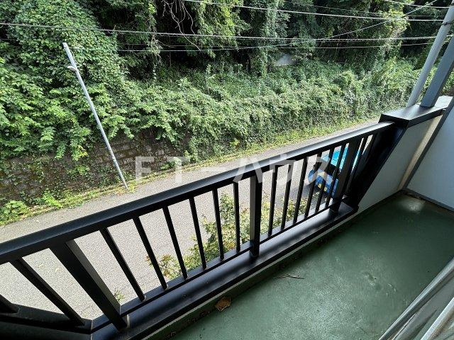 習志野コーポのバルコニー