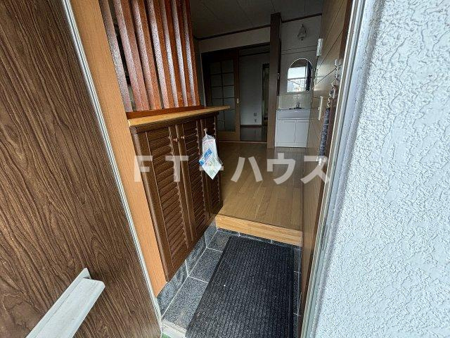 習志野コーポの玄関