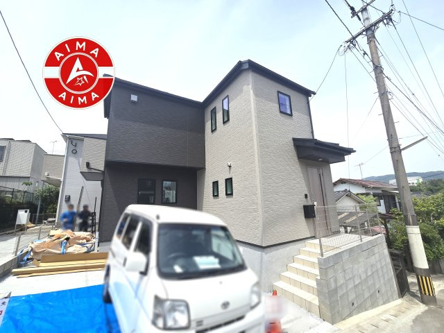筑紫野市二日市北6丁目第1-2棟（2号棟）の外観|デザイン性のある外観です。