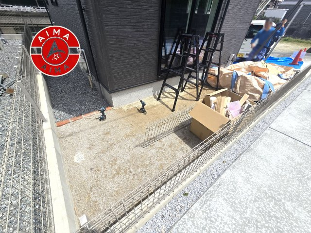 筑紫野市二日市北6丁目第1-2棟（2号棟）の庭|お庭で自由な時間を過ごせます。