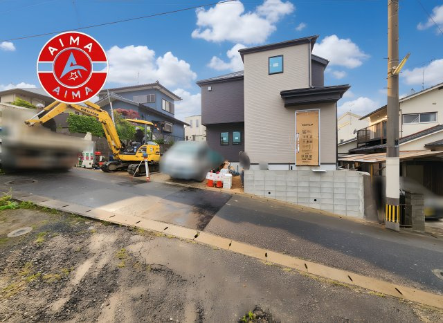 筑紫野市二日市北6丁目第1-2棟（2号棟）の前面道路含む現地写真|見学の時間などお気軽にお問い合わせ下さい。