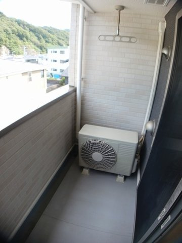 ウィステリア　ガーデン　Ａのバルコニー