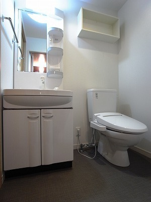 リブリ・上の宮の洗面所