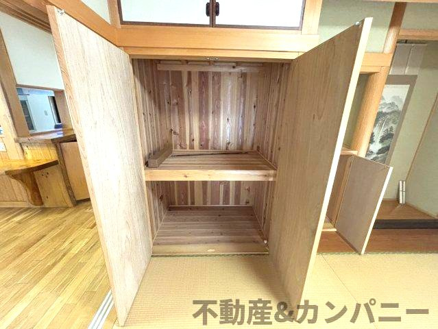 砥部町の中古のおうち　伊予郡砥部町中古戸建の収納|十分な収納スペースがあります