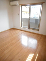 落ち着いた色調の洋室です