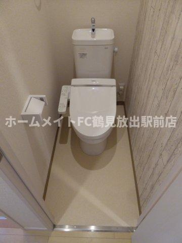 大阪市鶴見区今津中４丁目のアパートのトイレ