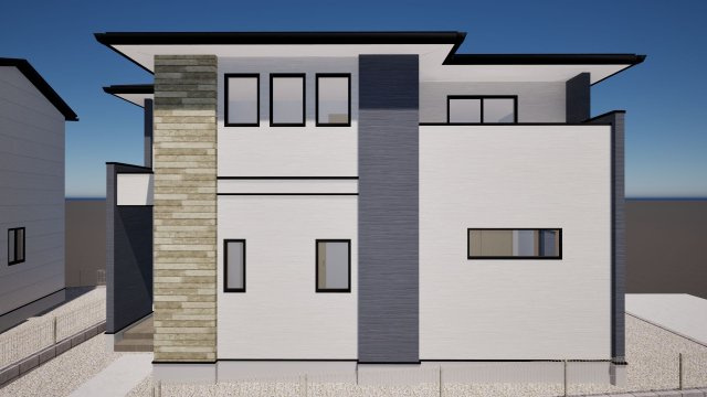 久留米市国分町　新築戸建【3号棟】