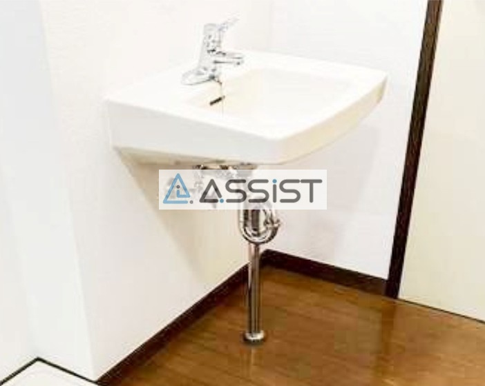 シンコウハイツの洗面所