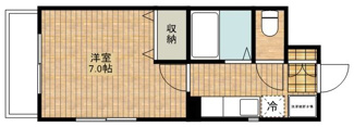 【間取り】 | ドミール新城