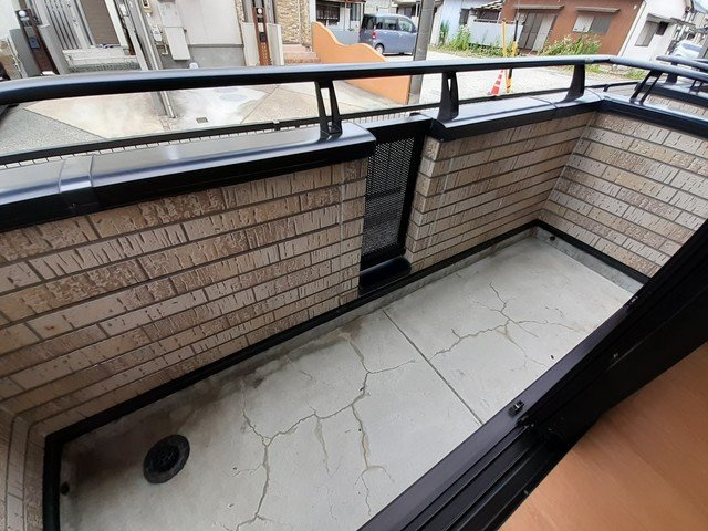 サニーハウスのバルコニー