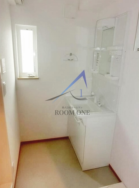 パークサイド和田の洗面所|独立洗面台です。