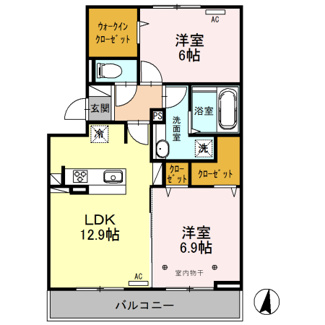【間取り】 | オ・ソレイユ