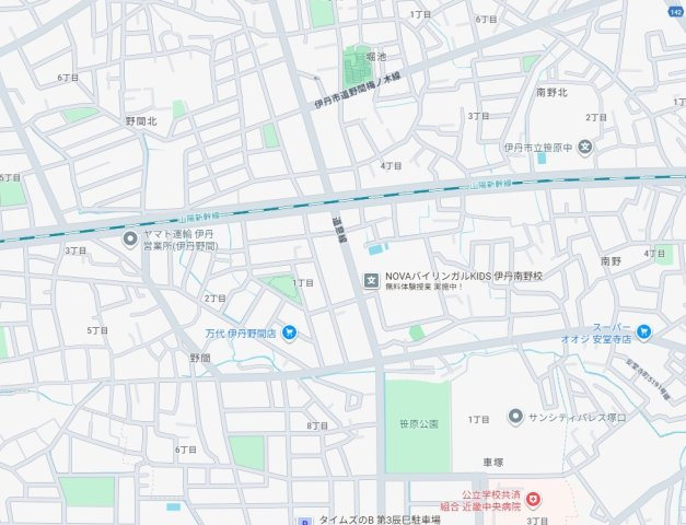 18(土)19(日)現地説明会　伊丹市野間　ラスト1邸の地図