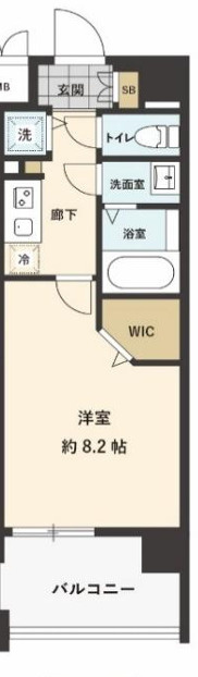 Miragepalace Lotus Lifeの間取り