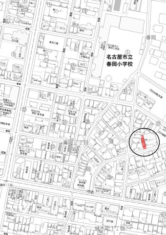 土地　千種区春岡2丁目の地図