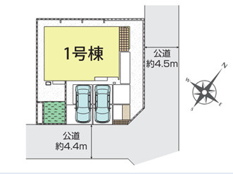 千葉市稲毛区長沼町　新築分譲住宅１号棟