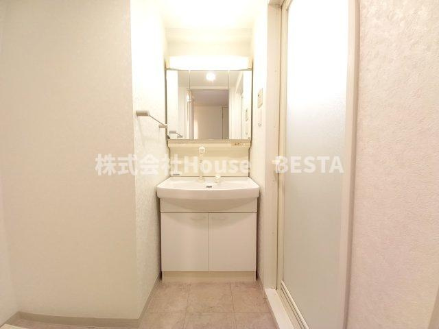 エイペックス神戸みなと元町Coast Lineの独立洗面台