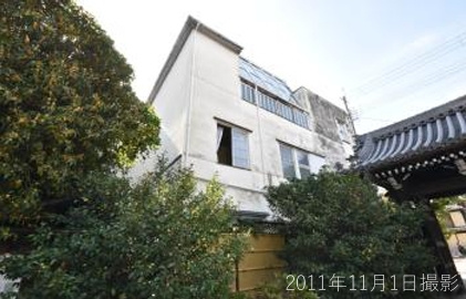 寺町通竹屋町上る　写真場跡貸家の外観