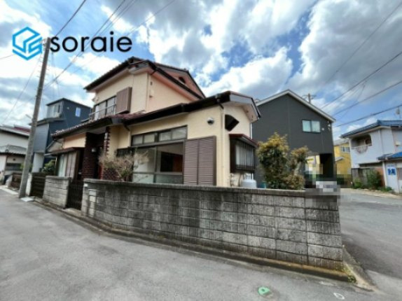 入間市高倉　中古戸建の前面道路含む現地写真|4月6日撮影