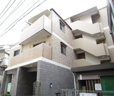 【外観】 | はなぶさマンション | 鉄筋コンクリート造のがっちりとした建物。